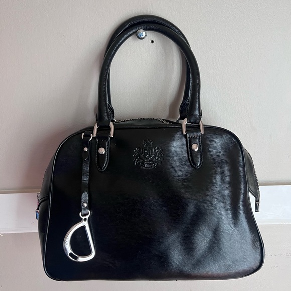 Lauren Ralph Lauren Black Satchel - Picture 6 of 12